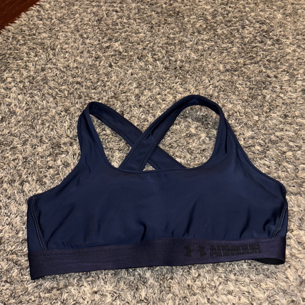 Under Armour Dark Blue Sports Bra